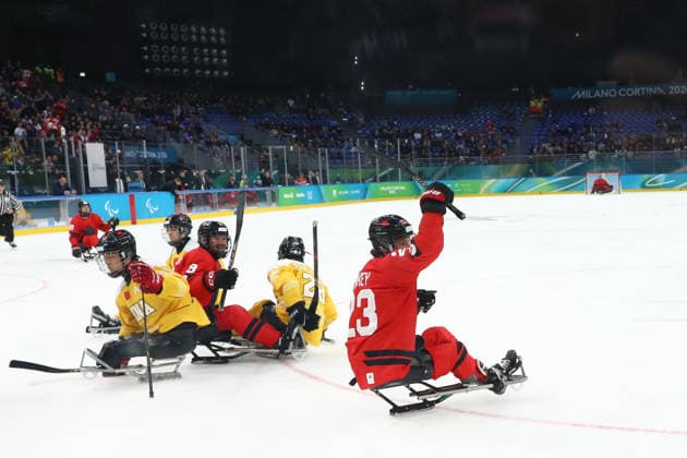 Milano Cortina 2026, Paralympics, ice hockey, Canada - China