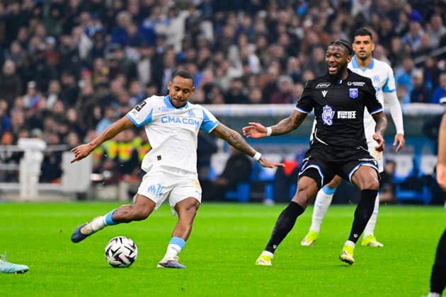 FOOTBALL : Olympique de Marseille VS AJA Auxerre - Ligue 1 McDonald s - 13 03 2026 Igor Paixao (OM) - Ligue 1 McDonald™s match between Olympique de Marseille and AJA Auxerre on March 13, 2026 at the Orange Velodrome Stadium in Marseille. MarseilleFrance  Copyright: xWilliamxCannarellax
