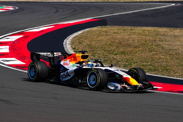 CHINA-MOTORSPORTS F1-SHANGHAI Racing Bulls™ Arvid Lindblad in action at Shanghai International Circuit during the F1 Chinese Grand Prix, Shanghai, China, March 14, 2026. NEXPHER Peter Li SHANGHAI