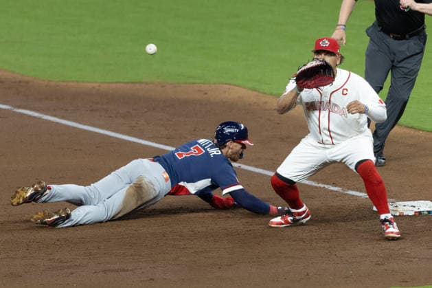 Baseball, World Baseball Classic, USA - Canada