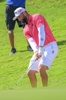 March 14, 2026, Singapore, Ingapore, Singapore: Spanish Golfer Jon RAHM in action on the 7th Green LIV Golf Round 3 Singapore Singapore Singapore - ZUMAr144 20260314_zap_r144_030 Copyright: xJaynexRussellx