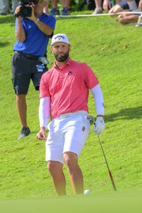 March 14, 2026, Singapore, Ingapore, Singapore: Spanish Golfer Jon RAHM in action on the 7th Green LIV Golf Round 3 Singapore Singapore Singapore - ZUMAr144 20260314_zap_r144_031 Copyright: xJaynexRussellx