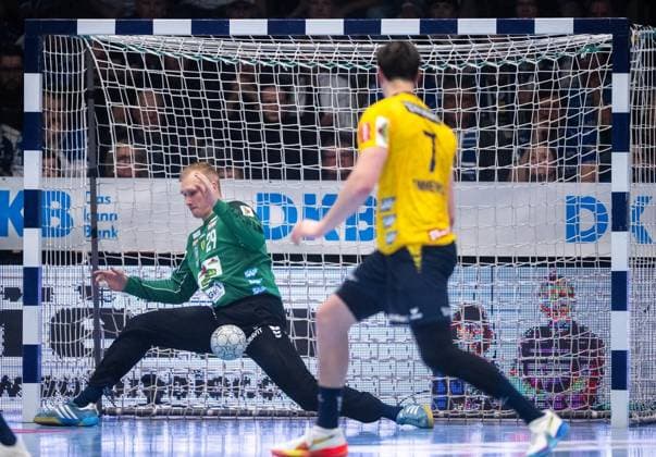 DAIKIN HBL HANDBALL MEN 1 BL 25 GAME DAY THSV EISENACH RHEIN NECKAR LÖWEN FOR EDITORIAL PURPOSES ONLY p 13 03 2026 Eisenach DAIKIN HBL Handball 1 Bundesliga Herren Saison 2025 2026 25 Spieltag Werner Assmann Halle ThSV Eisenach Rhein Neckar Löwen im Foto Goalkeeper David Späth 29 Rhein Neckar Löwen Germany Thüringen Eisenach Copyright SaschaxFromm Copyright: SaschaxFromm doc84yt387kl34k5v9viwg ,EDITORIAL USE ONLY Copyright: SaschaxFromm