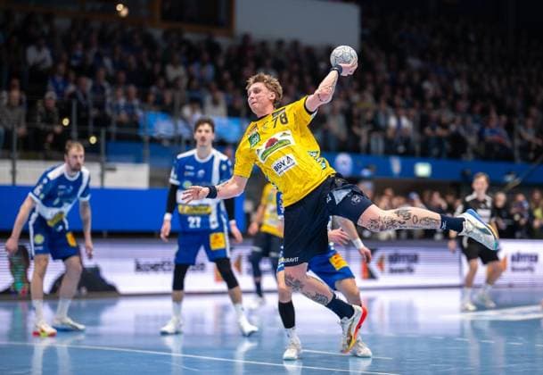 DAIKIN HBL HANDBALL MEN 1 BL 25 GAME DAY THSV EISENACH RHEIN NECKAR LÖWEN FOR EDITORIAL PURPOSES ONLY p 13 03 2026 Eisenach DAIKIN HBL Handball 1 Bundesliga Herren Saison 2025 2026 25 Spieltag Werner Assmann Halle ThSV Eisenach Rhein Neckar Löwen im Foto Edwin Aspenbäck 78 Rhein Neckar Löwen Germany Thüringen Eisenach Copyright SaschaxFromm Copyright: SaschaxFromm doc84yt6w5rk5410smklc0t ,EDITORIAL USE ONLY Copyright: SaschaxFromm