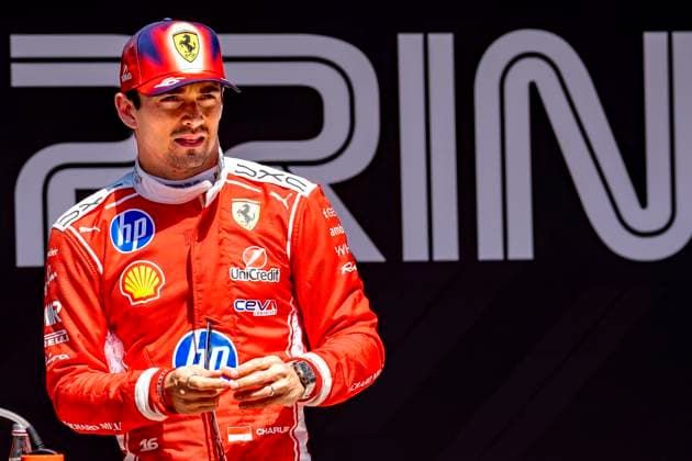 SHANGHAI Formula 1 driver Charles Leclerc of Scuderia Ferrari HP during the Formula 1 China Shanghai sprint race at the Shanghai International Circuit on March 14, 2025 in Shanghai, China Photo by DeFodi Images