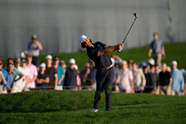 March 13, 2026, Ponte Vedra, Florida, USA: March 13, 2026, Ponte Vedra, Florida.Tommy Fleetwood (England) hits out of the fairway rough on the 18th hole during the second round of The PLAYERS Championship at TPC Sawgrass. Ponte Vedra USA - ZUMAd212 20260313_zsp_d212_039 Copyright: xRichardxDolex