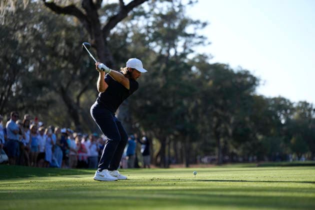 March 13, 2026, Ponte Vedra, Florida, USA: March 13, 2026, Ponte Vedra, Florida.Tommy Fleetwood (England) hits a drive on the 14th hole during the second round of The PLAYERS Championship at TPC Sawgrass. Ponte Vedra USA - ZUMAd212 20260313_zsp_d212_048 Copyright: xRichardxDolex