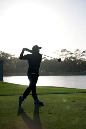 March 13, 2026, Ponte Vedra, Florida, USA: March 13, 2026, Ponte Vedra, Florida.Si Woo Kim (Korea) hits a drive on the 18th tee during the second round of The PLAYERS Championship at TPC Sawgrass. Ponte Vedra USA - ZUMAd212 20260313_zsp_d212_061 Copyright: xRichardxDolex