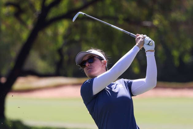 GOLF AUSTRALIAN OPEN WOMEN, Hannah Green of Australia during the 2026 Women s Australian Open at Kooyonga Golf Club in Adelaide, Saturday, March 14, 2026. ( NO ARCHIVING, EDITORIAL USE ONLY ADELAIDE SA AUSTRALIA  Copyright: xMATTxTURNERx 20260314156812843226
