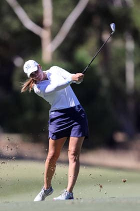 GOLF AUSTRALIAN OPEN WOMEN, Magdalena Simmermacher of Argentina during the 2026 Women s Australian Open at Kooyonga Golf Club in Adelaide, Saturday, March 14, 2026. ( NO ARCHIVING, EDITORIAL USE ONLY ADELAIDE SA AUSTRALIA  Copyright: xMATTxTURNERx 20260314139069651648