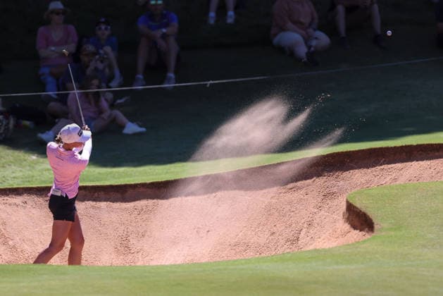 GOLF AUSTRALIAN OPEN WOMEN, Kelsey Bennett of Australia during the 2026 Women s Australian Open at Kooyonga Golf Club in Adelaide, Saturday, March 14, 2026. ( NO ARCHIVING, EDITORIAL USE ONLY ADELAIDE SA AUSTRALIA  Copyright: xMATTxTURNERx 20260314170749220942