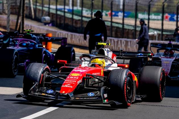 SHANGHAI Formula 1 driver Lewis Hamilton of Scuderia Ferrari HP during the Formula 1 China Shanghai sprint race at the Shanghai International Circuit on March 14, 2025 in Shanghai, China Photo by DeFodi Images