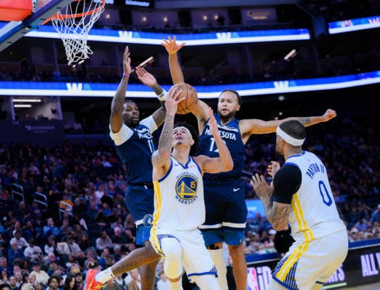 Basketball, NBA, Golden State Warriors - Minnesota Timberwolves