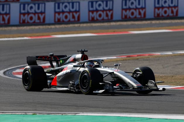 CHINA-MOTORSPORTS F1-SHANGHAI Audi driver 27 Nico Hulkenberg in action during Qualifying in the F1 Chinese Grand Prix at Shanghai International Circuit, Shanghai, China, March 14, 2026. NEXPHER Peter Li SHANGHAI