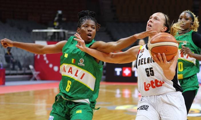 Basketball, Women, World Cup Qualifier, Belgium - Mali