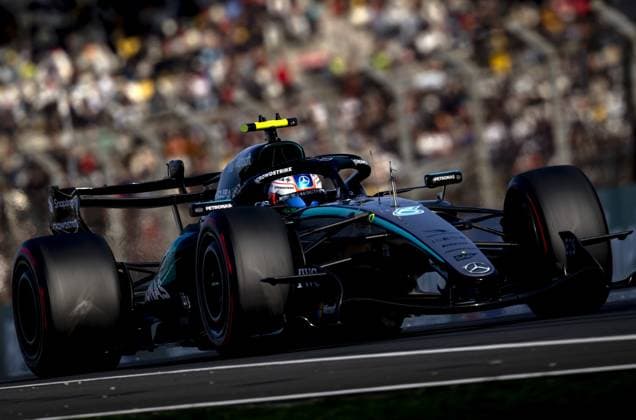 SHANGHAI - Andrea Kimi Antonelli (Mercedes) in action during qualifying at the Shanghai International Circuit ahead of the Chinese Grand Prix. SANDER KONING ANP xVIxANPxSportx xxANPxIVx 553283050 originalFilename: 553283050.jpg