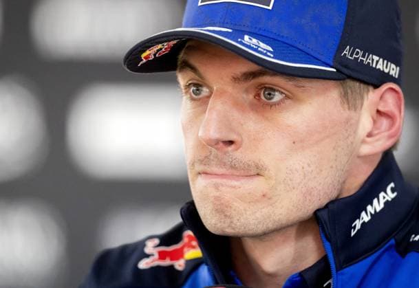SHANGHAI - Max Verstappen (Red Bull Racing) speaks to the press after qualifying at the Shanghai International Circuit ahead of the Chinese Grand Prix. SANDER KONING ANP xVIxANPxSportx xxANPxIVx 553283774 originalFilename: 553283774.jpg