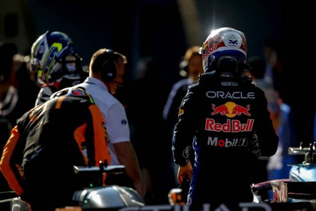 SHANGHAI - Max Verstappen (Red Bull Racing) after qualifying at the Shanghai International Circuit ahead of the Chinese Grand Prix. SANDER KONING ANP xVIxANPxSportx xxANPxIVx 553283800 originalFilename: 553283800.jpg