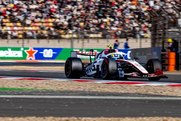 SHANGHAI Formula 1 driver Oliver Bearman of TGR Haas F1 Team during the Formula 1 China Shanghai qualifying at the Shanghai International Circuit on March 14, 2025 in Shanghai, China Photo by DeFodi Images