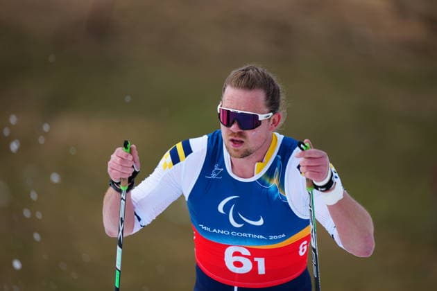 VAL DI FIEMME, ITALY 20260314 Sweden s Arnt-Christian Furuberg during Saturday s 4 x 2.5 km Mixed Relay cross-country skiing at the Paralympics, at the Tesero Cross-Country Skiing Stadium in Val di Fiemme, Italy. *** The image is included in the SPORTS PACKAGE. For others PAYMENT IMAGE *** VAL DI FIEMME ITALY x10500x *** VAL DI FIEMME, ITALY 20260314 Sweden s Arnt Christian Furuberg during Saturday s 4 x 2 5 km Mixed Relay cross country skiing at the Paralympics, at the Tesero Cross Country Skiing Stadium in Val di Fiemme, Italy The image is included in the SPORTS PACKAGE For others PAYMENT IMAGE VAL DI FIEMME ITALY x10500x  Copyright: xOscarxOlsson ParasportxSverigex TTx PARALYMPICS 2026 CROSS-COUNTRY SKIING MIXED RELAY