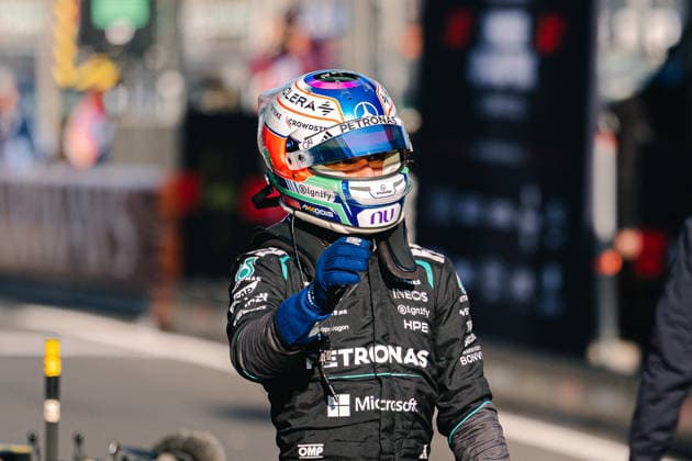 Shanghai Formula 1 Chinese Grand Prix - Qualification ANDREA KIMI ANTONELLI (ITA) of Mercedes-AMG PETRONAS Formula One Team 12 after becoming the youngest Pole Sitter in Formula1 history on Saturday during the 2026 Formula 1 Heineken Chinese Grand Prix at the Shanghai Audi International Circuit on March 14, 2026. Photo by Antoine Lapeyre ABACAPRESS.COM Shanghai China  Copyright: xLapeyrexAntoine ABACAx