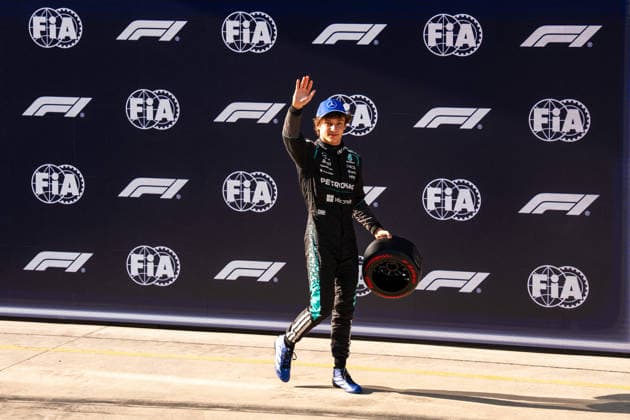 Formula 1, Chinese GP in Shanghai, Qualifying, Kimi Antonelli on pole position