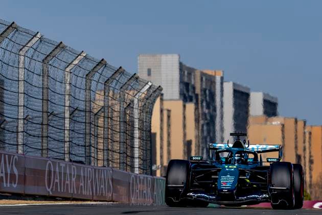 SHANGHAI Formula 1 driver Lance Stroll of Aston Martin Aramco Formula 1 Team during the Formula 1 China Shanghai qualifying at the Shanghai International Circuit on March 14, 2025 in Shanghai, China Photo by DeFodi Images