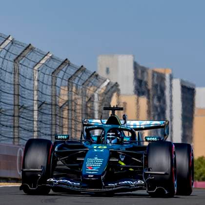 SHANGHAI Formula 1 driver Lance Stroll of Aston Martin Aramco Formula 1 Team during the Formula 1 China Shanghai qualifying at the Shanghai International Circuit on March 14, 2025 in Shanghai, China Photo by DeFodi Images