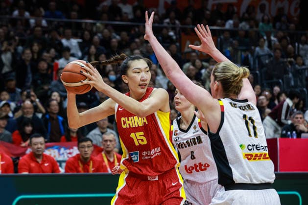 Basketball, Women, World Cup Qualifier, China - Belgium