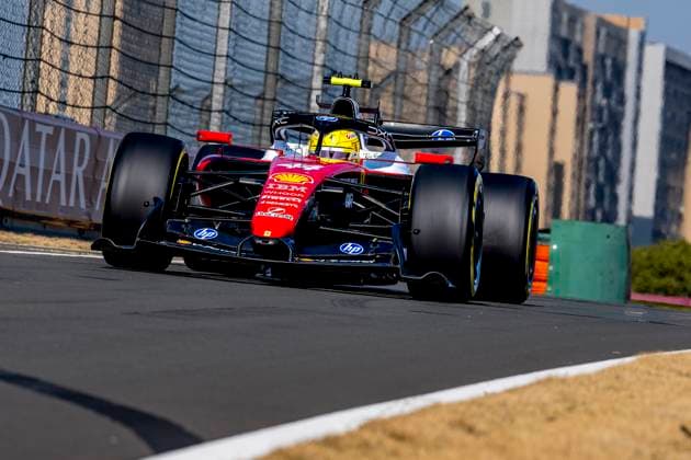SHANGHAI Formula 1 driver Lewis Hamilton of Scuderia Ferrari HP during the Formula 1 China Shanghai qualifying at the Shanghai International Circuit on March 14, 2025 in Shanghai, China Photo by DeFodi Images