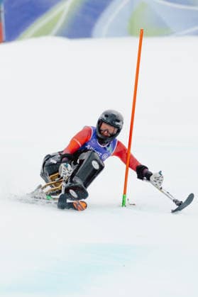 PARALYMPICS - Winter Paralympics Milano Cortina 2026 CORTINA D AMPEZZO,ITALY,14.MAR.26 - PARALYMPICS, ALPINE SKIING - Paralympic Winter games, Winterspiele,Spiele, Summer games Milano Cortina 2026, slalom, women. Image shows Christina Obwexer (AUT).  GEPAxpictures xMatthiasxTrinkl