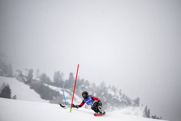 260314 Anna-Lena Forster of Germany competes in the women™s para alpine skiing slalom during day 8 of the Milano Cortina 2026 Winter Paralympic Games on March 14, 2026 in Cortina. Photo: Maxim ThorÃ BILDBYRAN kod MT MT1026 alpint alpine skiing paralympic games paralympics paralympiska spel paralympiske leker vinter-paralympics winter paralympics milano cortina 2026 milano cortina 2026 winter paralympic games 8 bbeng slalom *** 260314 Anna Lena Forster of Germany competes in the women™s para alpine skiing slalom during day 8 of the Milano Cortina 2026 Winter Paralympic Games on March 14, 2026 in Cortina Photo Maxim ThorÃ BILDBYRAN kod MT MT1026 alpint alpine skiing paralympic games paralympiska spel paralympiske leker vinter paralympics winter paralympics milano cortina 2026 milano cortina 2026 winter paralympic games 8 bbeng slalom  Copyright: MAXIMxTHORE BB260314MT013