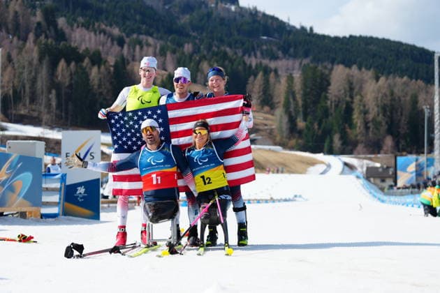 VAL DI FIEMME, ITALY 20260314 Sweden s Arnt-Christian Furuberg during Saturday s 4 x 2.5 km Mixed Relay cross-country skiing at the Paralympics, at the Tesero Cross-Country Skiing Stadium in Val di Fiemme, Italy. *** The image is included in the SPORTS PACKAGE. For others PAYMENT IMAGE *** VAL DI FIEMME ITALIEN x10500x *** VAL DI FIEMME, ITALY 20260314 Sweden s Arnt Christian Furuberg during Saturday s 4 x 2 5 km Mixed Relay cross country skiing at the Paralympics, at the Tesero Cross Country Skiing Stadium in Val di Fiemme, Italy The image is included in the SPORTS PACKAGE For others PAYMENT IMAGE VAL DI FIEMME ITALIEN x10500x  Copyright: xOscarxOlsson ParasportxSverigex TTx PARALYMPICS 2026 LÄNGDSKIDOR MIXED RELAY