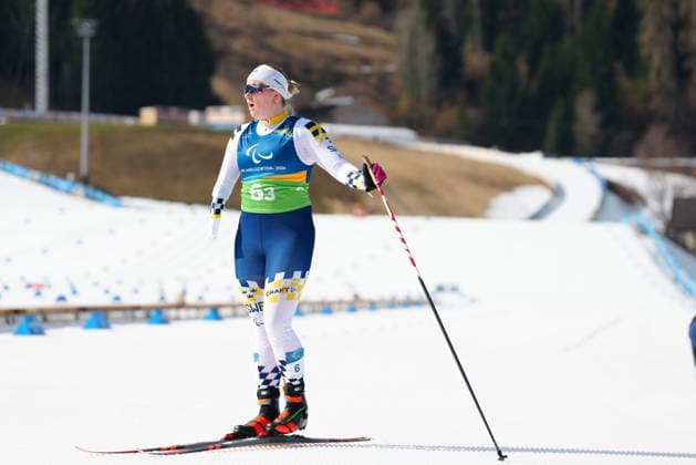 VAL DI FIEMME, ITALY 20260314 Sweden s Arnt-Christian Furuberg during Saturday s 4 x 2.5 km Mixed Relay cross-country skiing at the Paralympics, at the Tesero Cross-Country Skiing Stadium in Val di Fiemme, Italy. *** The image is included in the SPORTS PACKAGE. For others PAYMENT IMAGE *** VAL DI FIEMME ITALY x10500x *** VAL DI FIEMME, ITALY 20260314 Sweden s Arnt Christian Furuberg during Saturday s 4 x 2 5 km Mixed Relay cross country skiing at the Paralympics, at the Tesero Cross Country Skiing Stadium in Val di Fiemme, Italy The image is included in the SPORTS PACKAGE For others PAYMENT IMAGE VAL DI FIEMME ITALY x10500x  Copyright: xOscarxOlsson ParasportxSverigex TTx PARALYMPICS 2026 CROSS-COUNTRY SKIING MIXED RELAY