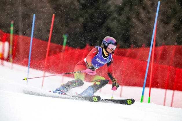 Milano Cortina 2026 Paralympic Winter games, Winterspiele,Spiele, Summer games - Para Alpine Skiing Maya Fuegenschuh und Guide Johanna Holzmann von Team Deutschland beim Para Alpine Skiing Slalom der Frauen bei Milano Cortina 2026 Paralympic Winter Games am 14.03.2026 *** Milano Cortina 2026 Paralympic Winter Games Para Alpine Skiing Maya Fuegenschuh and guide Johanna Holzmann from Team Germany in the womens Para Alpine Skiing Slalom at Milano Cortina 2026 Paralympic Winter Games on 14 03 2026 Copyright: xBEAUTIFULxSPORTS MarcusxHartmannx