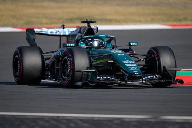F1 Grand Prix of China - Qualifying SHANGHAI, CHINA - MARCH 14: Lance Stroll of Canada driving the (18) Aston Martin F1 Team AMR26 Honda on track during qualifying ahead of the F1 Grand Prix of China at Shanghai International Circuit on March 14, 2026 in Shanghai, China. John Ricky Anadolu Shanghai China. Editorial use only. Please get in touch for any other usage.  Copyright: x2026xAnadoluxJohnxRickyx