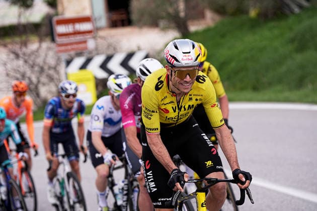 Van Aert Wout Of Team Visma Lease A Bike during the 188-kilometer Stage 6 of the Tirreno-Adriatico cycling race from San Severino Marche to Camerino - Italy - Saturday, March 14, 2026. - cycling.  Copyright: xMarcoxAlpozzi LaPressex