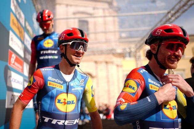 Ciccone Giulio Of Lidl-Trek during the 188-kilometer Stage 6 of the Tirreno-Adriatico cycling race from San Severino Marche to Camerino - Italy - Saturday, March 14, 2026. - cycling.  Copyright: xMassimoxPaolone LaPressex