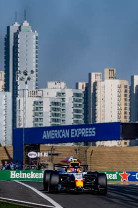 SHANGHAI Formula 1 driver Isack Hadjar of Oracle Red Bull Racing during the Formula 1 China Shanghai qualifying at the Shanghai International Circuit on March 14, 2025 in Shanghai, China Photo by DeFodi Images
