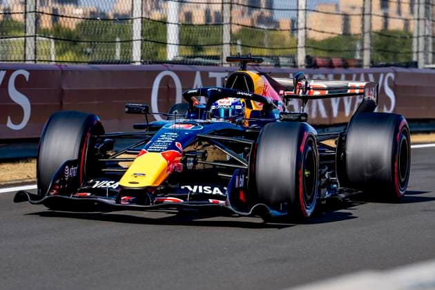 SHANGHAI Formula 1 driver Max Verstappen of Oracle Red Bull Racing during the Formula 1 China Shanghai qualifying at the Shanghai International Circuit on March 14, 2025 in Shanghai, China Photo by DeFodi Images
