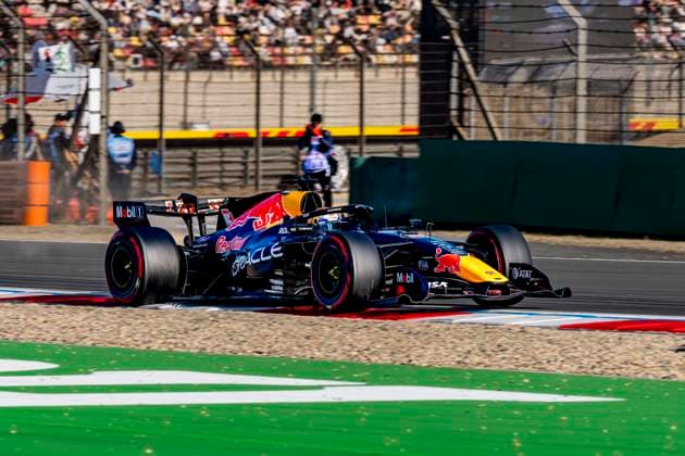 SHANGHAI Formula 1 driver Max Verstappen of Oracle Red Bull Racing during the Formula 1 China Shanghai qualifying at the Shanghai International Circuit on March 14, 2025 in Shanghai, China Photo by DeFodi Images