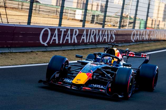 SHANGHAI Formula 1 driver Max Verstappen of Oracle Red Bull Racing during the Formula 1 China Shanghai qualifying at the Shanghai International Circuit on March 14, 2025 in Shanghai, China Photo by DeFodi Images