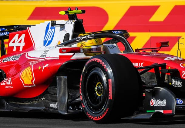 (260314) -- SHANGHAI, March 14, 2026 -- Ferrari s Lewis Hamilton of Britain competes during the Qualifying of Formula One Chinese Grand Prix at Shanghai International Circuit in Shanghai, China, March 14, 2026. ) (SP)CHINA-SHANGHAI-F1-GRAND PRIX 2026-QUALIFYING(CN) DingxTing 