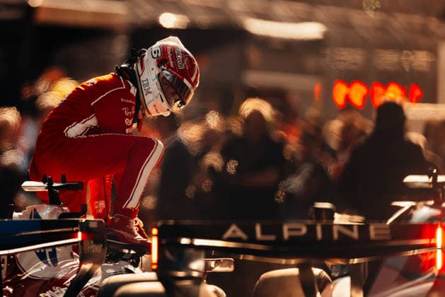 Formula 1 ChineseGrand Prix 2026 Charles Leclerc (Scuderia Ferrari HP, 16) in parc ferme after the qualifying at the Chinese GP 2026 14 03 2026