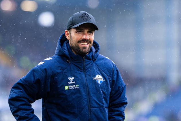 14 03 2026 Soccer, 2025 2026, 2 Bundesliga, Matchday 26, DSC Arminia Bielefeld SC Paderborn 07 Ralf Kettemann Coach Paderborn DFL REGULATIONS PROHIBIT ANY USE OF PHOTOGRAPHS AS IMAGE SEQUENCES AND OR QUASI VIDEO