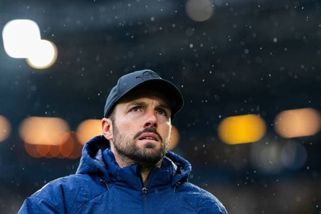 14 03 2026 Soccer, 2025 2026, 2 Bundesliga, Matchday 26, DSC Arminia Bielefeld SC Paderborn 07 Ralf Kettemann Coach Paderborn DFL REGULATIONS PROHIBIT ANY USE OF PHOTOGRAPHS AS IMAGE SEQUENCES AND OR QUASI VIDEO