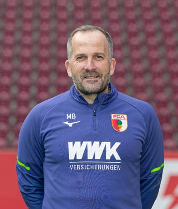 Manuel Baum FC Augsburg 1907 1 BL, portrait date 2025 2026,