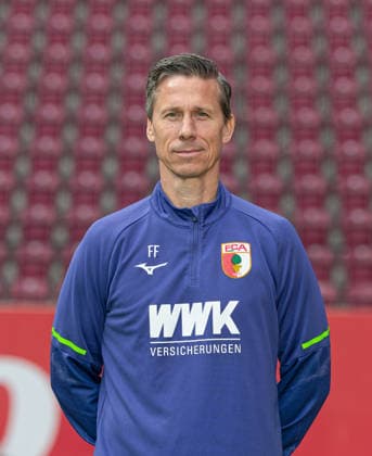 Frank Fröhling FC Augsburg 1907 1 BL, portrait date 2025 2026,