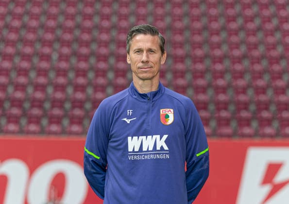 Frank Fröhling FC Augsburg 1907 1 BL, portrait date 2025 2026,
