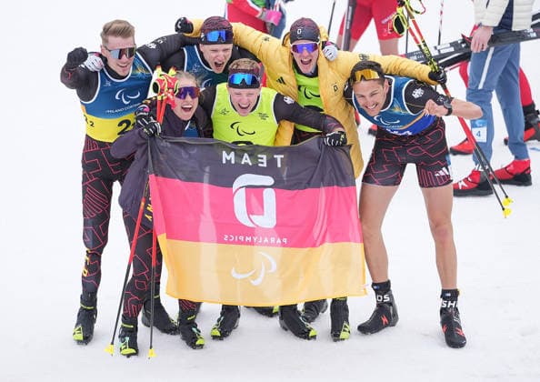 Milano Cortina 2026, Paralympics, cross-country skiing, Germany wins silver in the 4x2.5km relay